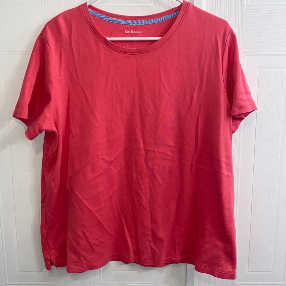 Kim Rogers (hot pink) top